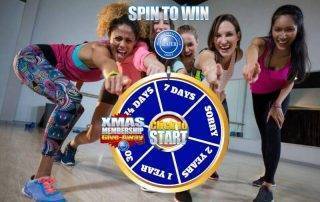 Spinning digital prize wheel
