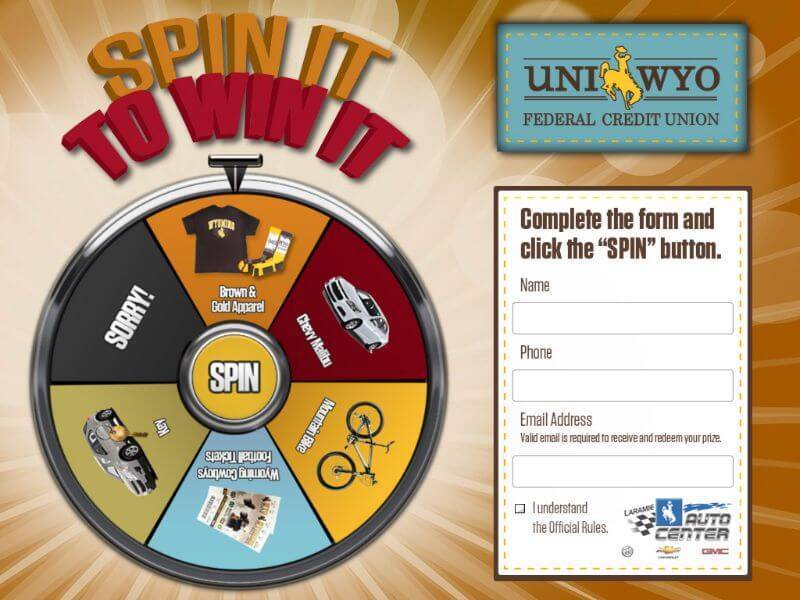 digital prize wheel