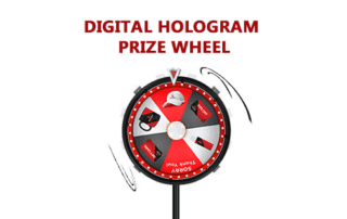Hologram Prize Wheel for Trade Shows